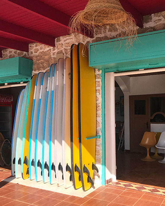 Cours de surf à Sidi Kaouki